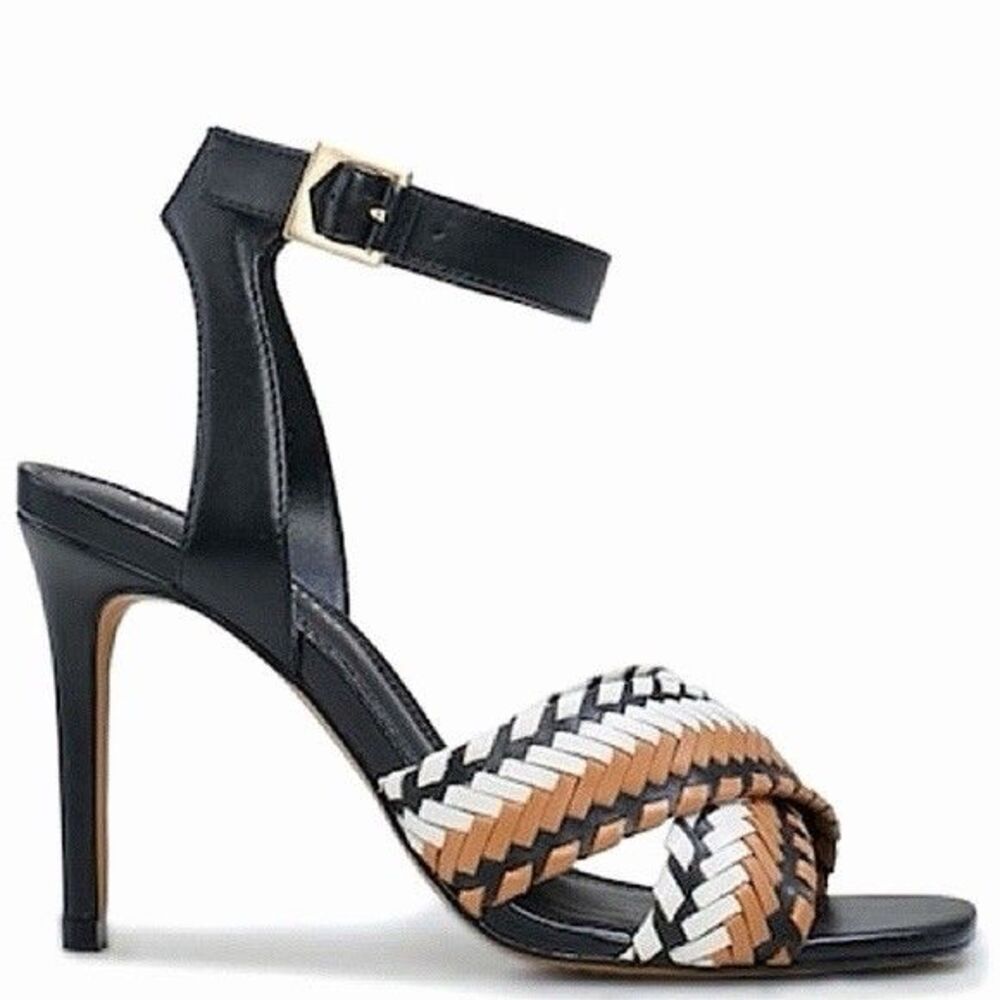 Vince Camuto Ambrinna Ankle-Strap Woven Dress Sandals 10M NWOB